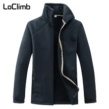 LoClimb мужская зимняя куртка для кемпинга, походов, мужские спортивные пальто для улицы, мужские флисовые куртки для альпинизма, треккинга, рыбалки, лыжного спорта, AM210