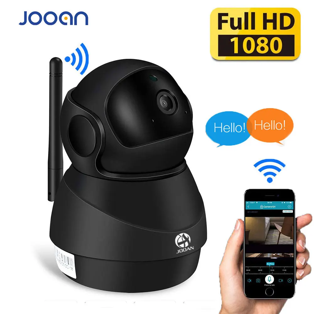 JOOAN Wireless camera wifi 1080P IP Camera HD smart Home Security Camera 10m night Vision Indoor cctv cam Baby Monitor