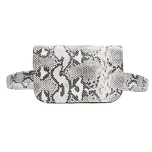 Рисунок под змеиную кожу Женская поясная сумка женская Индивидуальность Мода Европа и Америка дикие маленькие карманы женская сумка