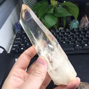 

317g AAA Natural White Quartz Crystals Specimen Minerals Stone feng shui crafts free shipping #BH978