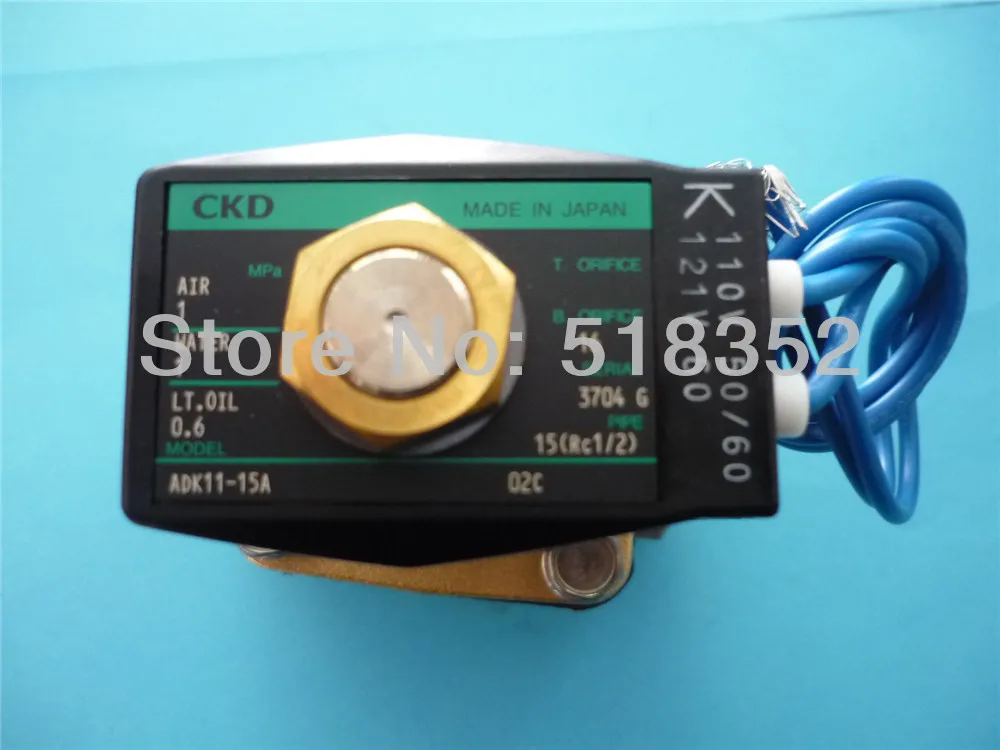 

2064905/06 SSG Solenoid Valve/ Electromagnetic Valve 110V, Water Pipe's Screw Thread 1/2" 3/4" 1", WEDM-LS Machine Parts