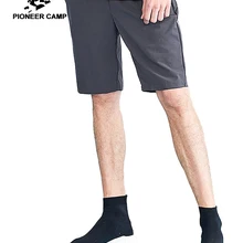 Пионерский лагерь, новинка, быстросохнущие повседневные шорты, Мужская брендовая одежда, Волчья вышивка, шорты, мужские эластичные Бермуды, шорты для мужчин, ADK801184