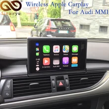 Sinairyu беспроводной Apple Carplay/Android Авто решение для Audi Q2 Q5 A4 A5 A6 A7 Q7 A3 Q3 B9 MMI с обратной камерой для Audi