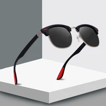 2019 Brand Design Fashion Semi Rimless Polarized Sunglasses Men Women Classic Half Frame Sun Glasses UV400 Oculos De Sol P3016 2019 Brand Design Fashion Semi Rimless Polarized Sunglasses Men Women Classic Half Frame Sun Glasses UV400 Oculos De Sol P3016