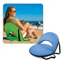 (2pcs/lot)Floor Folding Fishing Chair Beach Sitting Cushion Seat Adjustable Lightweight Portable Sport Camping Chair For Picnic