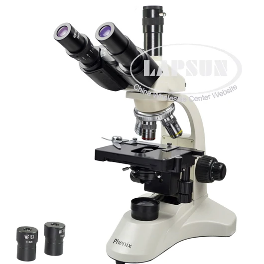 

40X-1600X PLAN Achromatic Objectives Medical Lab Clinic Vet Trinocular Phase Contrast Compound Biological Stereo Microscope Set