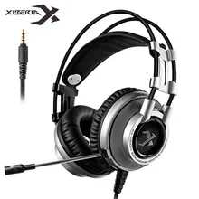 Xiberia K9 3,5 мм Игровые наушники с микрофоном PS4 игровая гарнитура Auriculares компьютерные наушники для ПК планшета Xbox one ноутбука