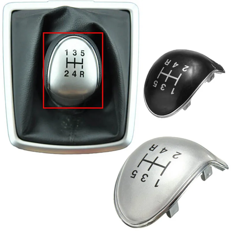 

Car Gear Shift Knob Boot Cap For Ford Fiesta Focus MK2 MK3 C-max B-max Galaxy Mk3 Kuga S-max b-max Transit 5 6 Speed Badge
