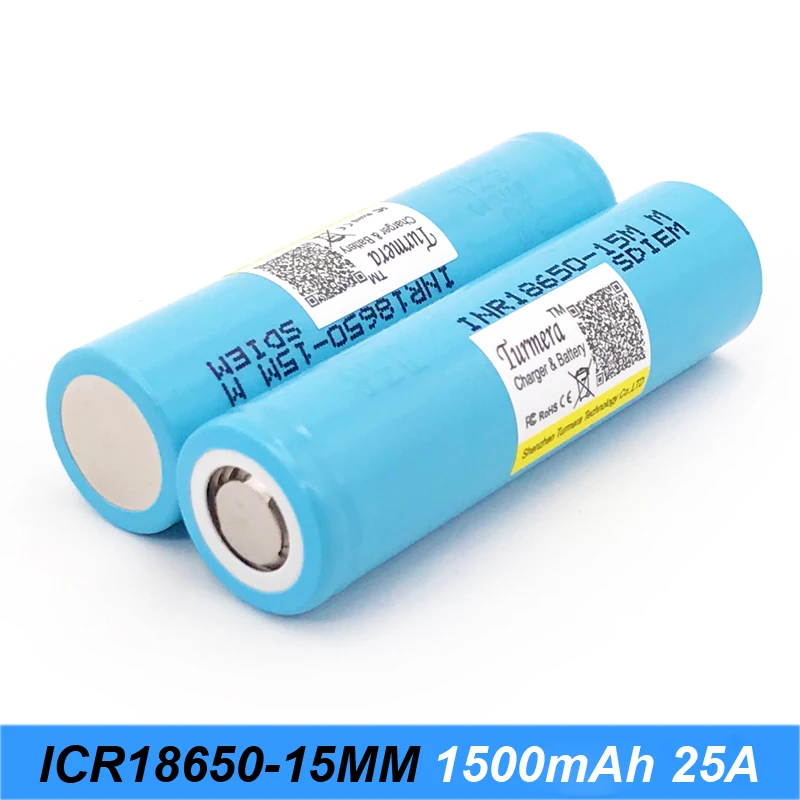 original battery 18650 15M inr18650-15M 1500mah 25A for power tools screwdriver battery and E-cig battery for Turmera jun23 original battery 18650 15M inr18650-15M 1500mah 25A for power tools screwdriver battery and E-cig battery for Turmera jun23
