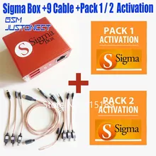 Gsmjustoncct sigma box+ 9 кабель с пак1+ pack2 активация/SIGMA BOX+ pack1+ PACK2 Активация