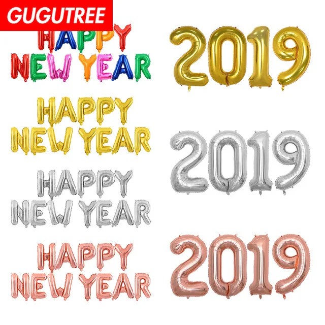 

GUGUTREE PARTY one set rose gold silver latex foil ballon Banners Paper flowers tassels Streamers happy birthday party PD-157