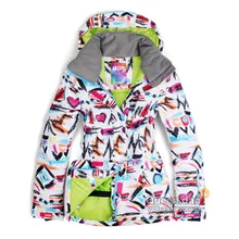 Nuevas mujeres de la chaqueta de snowboard de esquí chaqueta de traje de invierno de esquí al aire libre chaquetas de esquí y snowboard esqui ski jas vrouwen