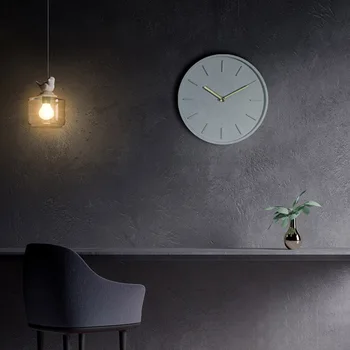 

Nordic Silent Wall Clock Modern Living Room Mute Clock Swing Clock Home Personality Quartz Wall Clock Bedroom Home Decor