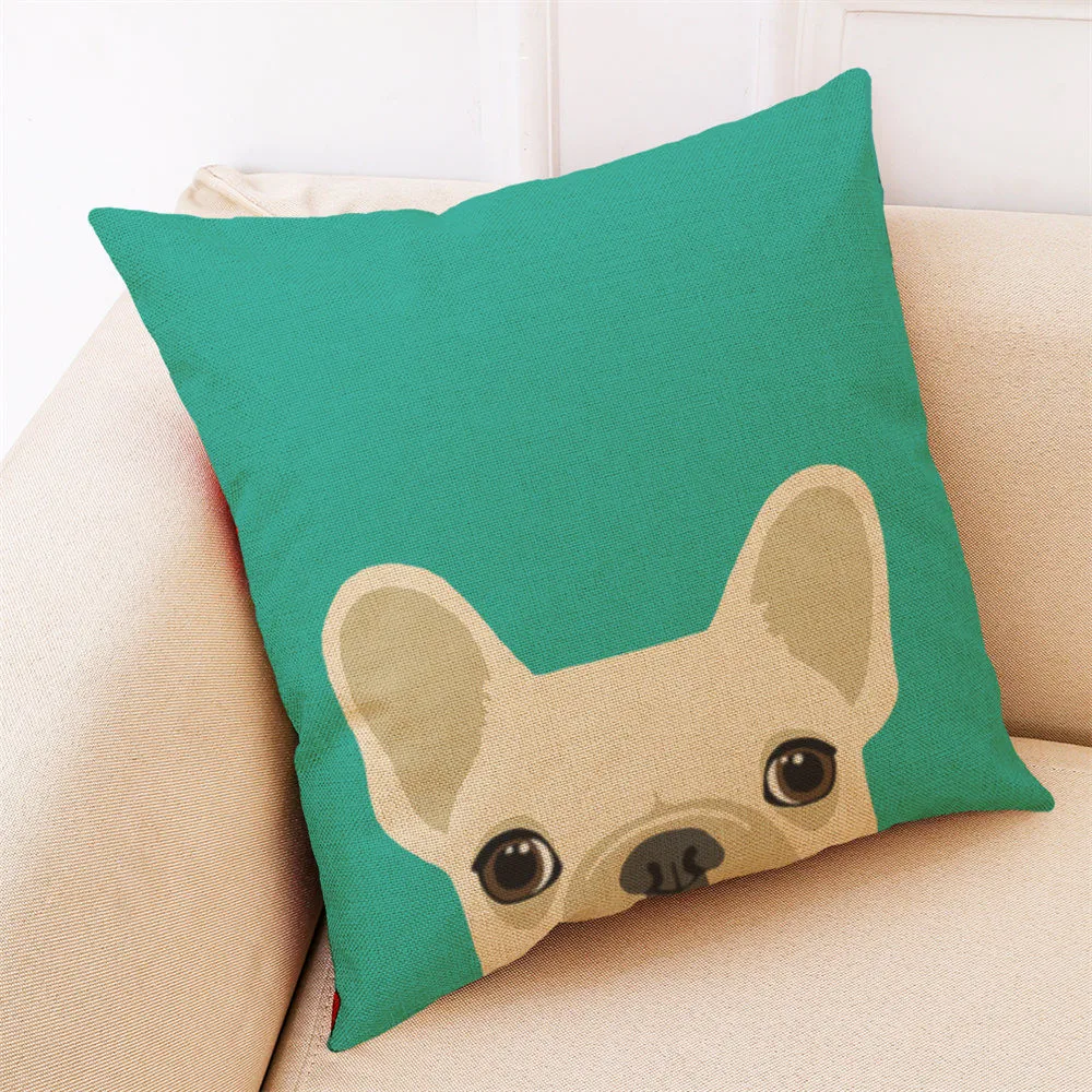 

Cute Animal Dog Decorative Pillowcase Cushion Cover Miniature Pinscher dogs Pillows Cushions Christmas Decorations For Home L4