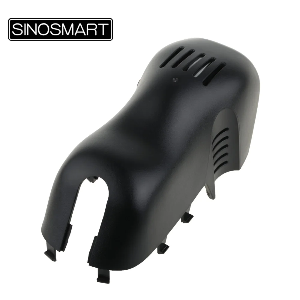 SINOSMART Novatek 96672 автомобильный Wifi DVR камера для Volkswagen Touareg 2011 2014 2016 управление через