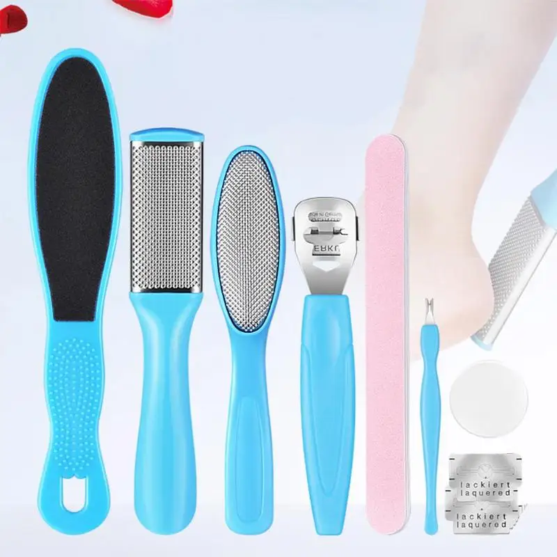 8 unids/set máquina de pedicura herramienta de manicura para el cuidado de los pies exfoliante previene la piel muerta manicura de los pies 8 unids/set máquina de pedicura herramienta de manicura para el cuidado de los pies exfoliante previene la piel muerta manicura de los pies