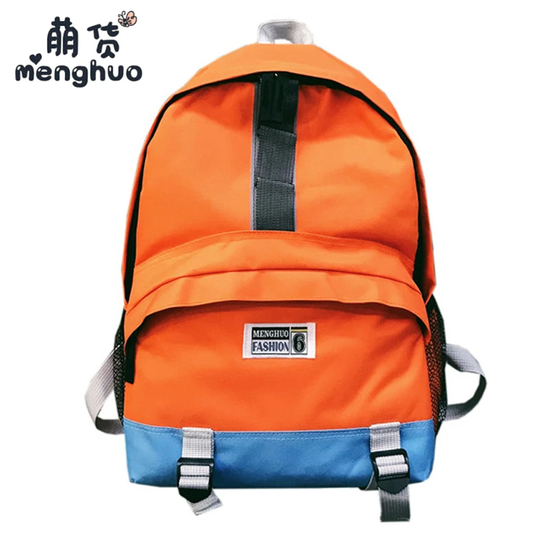 

MENGHUO Large Capacity Backpack Women Preppy School Bags Girl Simple Design Travel Leisure Shoulder Bag Female Backpack Mochilas