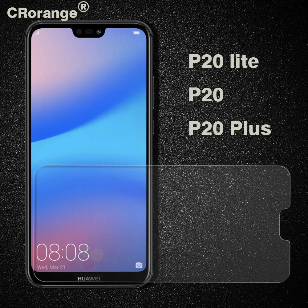 

CRorange For Huawei P20 Lite Tempered Glass Huawei P20 Pro Tempered Glass High Quality Safety 0.26mm 9H Hardness Protector Glass