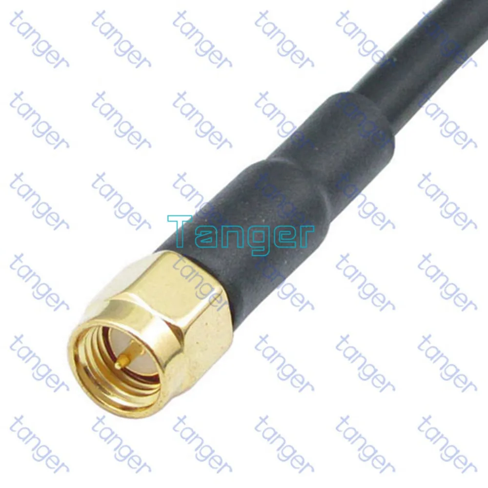 Горячая продажа Tanger SMA штекер для женский разъем прямой RF RG58 Pigtail Соединительный