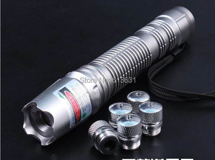 

newLaser pointers focusable high power green laser pointers 80000mw 80w 532nm burning match 5 star caps