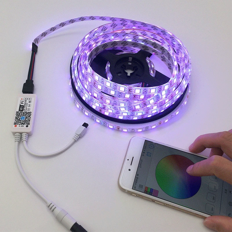 Можно ли использовать светодиодные. Rgb лента водонепроницаемая 12v. светодиодные ленты wi-fi 10м. ргб лента 5м. rgb 5050.