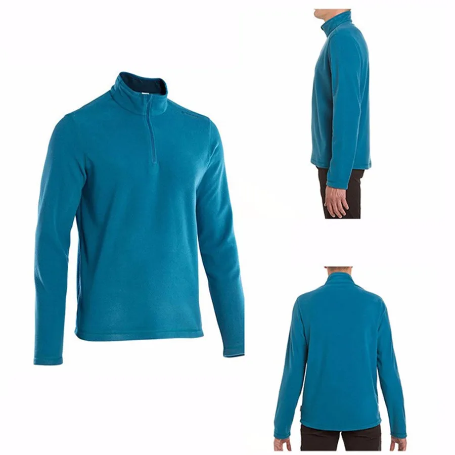 2016 High Quality Decathlon Brand Outdoors Hiking Fleece Jacket Men 100