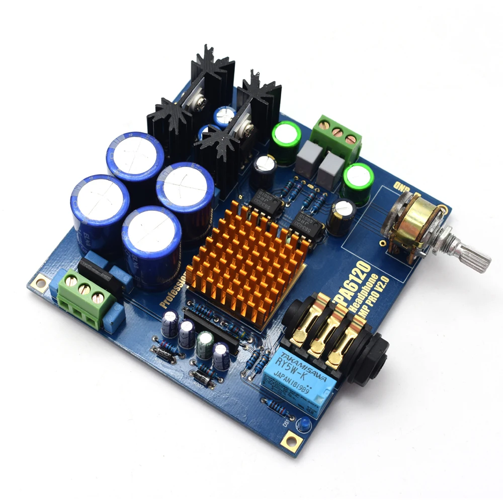 TPA6120A2 конец версия Афинский империи лихорадка сильный TPA6120 hifi-усилитель для наушников готовая плата B4-002