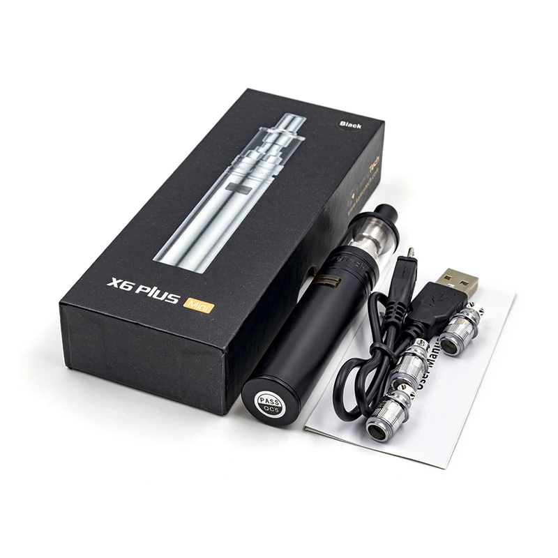 Электронная сигарета Kamry X6 Plus mini Kit 1100 мАч коробка мод батарея плюс мини атомайзер