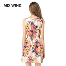 MIX WIND 2017 summer autumn Women Dress ukraine Casual sexy wide boat neck beach Dresses maxi free shipping