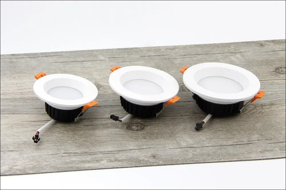 [DBF] AC85-265V LED Down lights 7W 10W 12W LED Downlight Warm whitecold white Led Ceiling Lamp Home Indoor Lighting bulb (4)