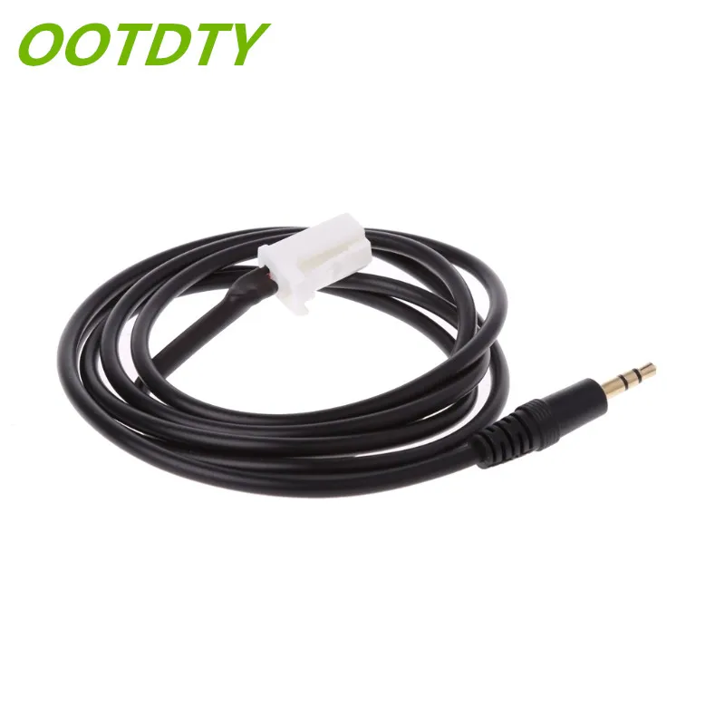 OOYDTY 8 Pin 3.5mm 150cm AUX Cable Adapter Audio Car Music Plug For Suzuki Swift Jimny Vitra