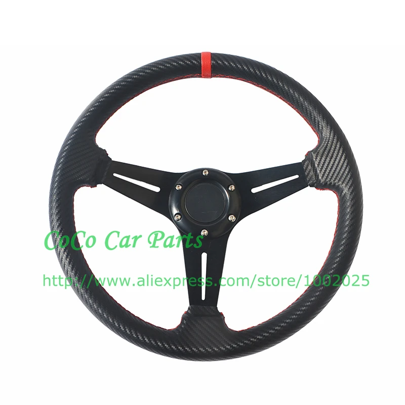 Flat model CB steering wheel 350mm (4)