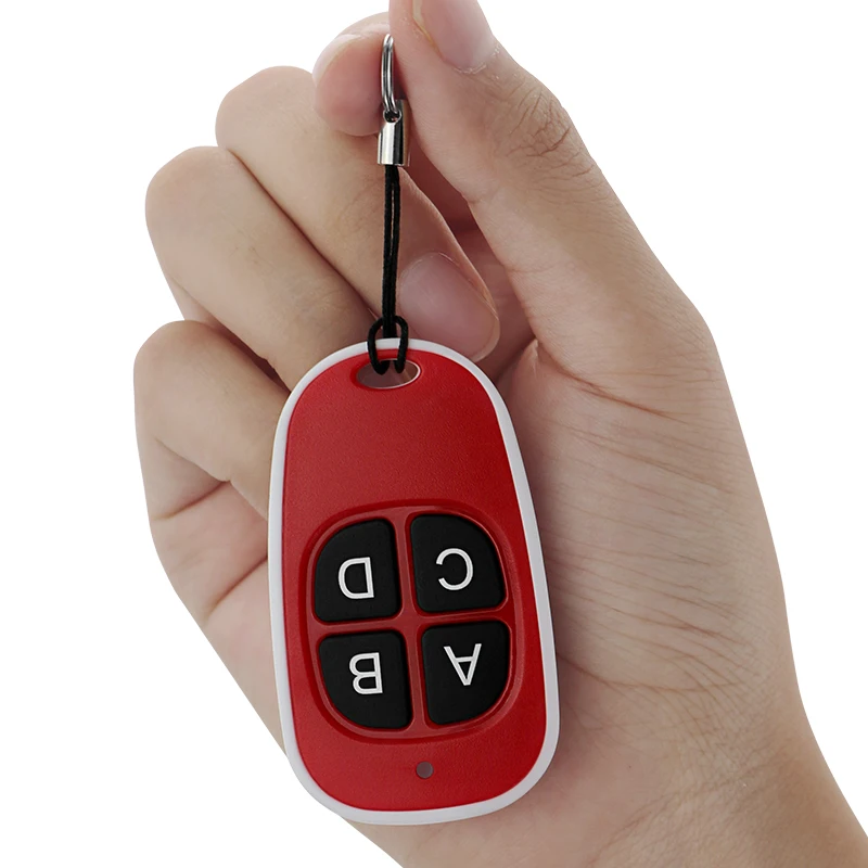 

433MHZ Remote Control duplicator Waterproof 4 Keys Garage Gate universal Wireless Copy Clone Code FOB Duplicator Scanner Key