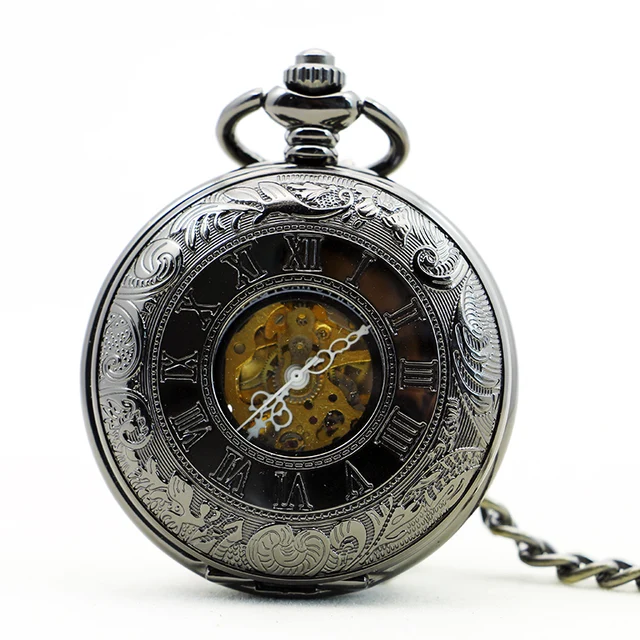 10pcs/lot 1159 Roman Numerals Brand Steampunk Black Case Skeleton Mechanical Pen 10pcs/lot 1159 Roman Numerals Brand Steampunk Black Case Skeleton Mechanical Pen