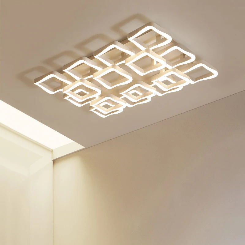 

Ceiling Chandelier Lighting For Study Room Bedroom Living Room Modern Chandelier fixtures Lustre Dimming Bedroom LED Chandelier