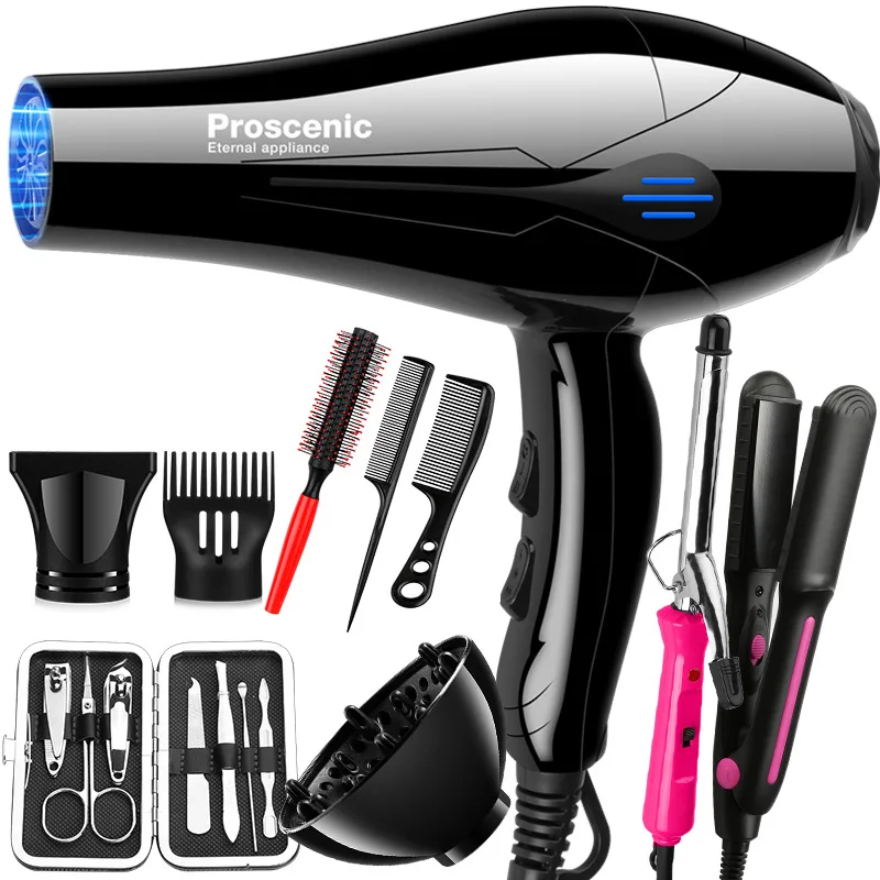 

Hair dryer home high power hair dryer hair salon barber shop dormitory hot and cold wind mute X-7723A