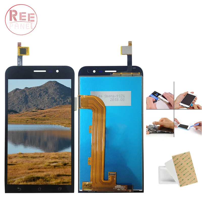 Новый оригинальный для ASUS Zenfone Go ZB500KL X00AD ЖК-дисплей Панель Стекло сенсорного