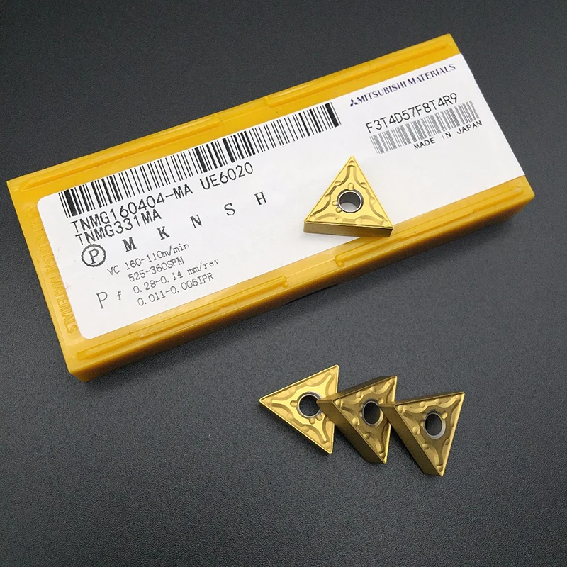 

TNMG160404 MA UE6020 CNC External Turning Tools TNMG160404 UE6020 Carbide Insert Lathe Turning Tools Processing Stainless Steel