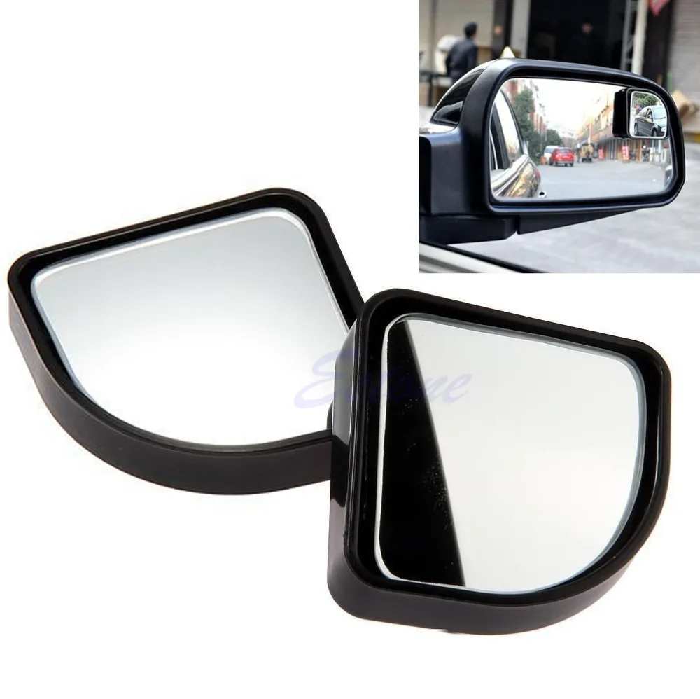 

Hot 1Pair Blind Spot Mirror Convex Wide Angle Rear Side View For Car Vehicle