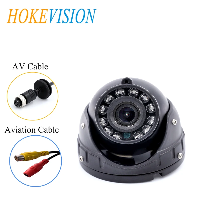 

HOKEVISION Car Camera inside Night Vision Waterproof Wide Angle Surveillance camera for Bus/Vehicle/Truck/Coach front rear view