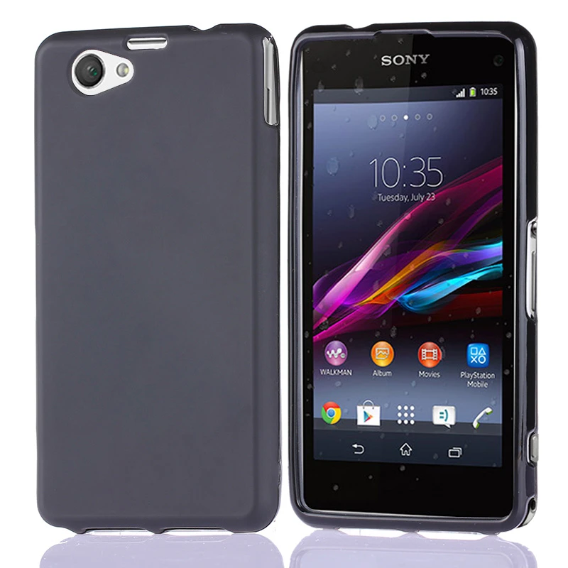 Funda de Gel mate para Sony Xperia Z1 Z1 Compact D5503, carcasa de piel suave, envío gratis, nueva|free sportz1 camera - AliExpress