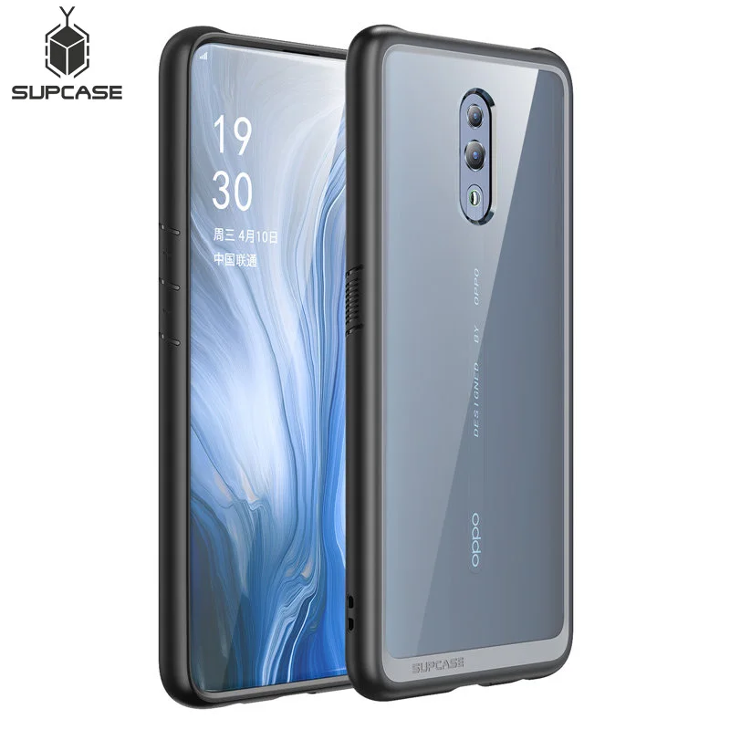 

[Clearance] For OPPO Reno Case 6.4" (2019) SUPCASE UB Style Hybrid Protective Clear Cover (NOTE:blocks the pop up selfie camera)