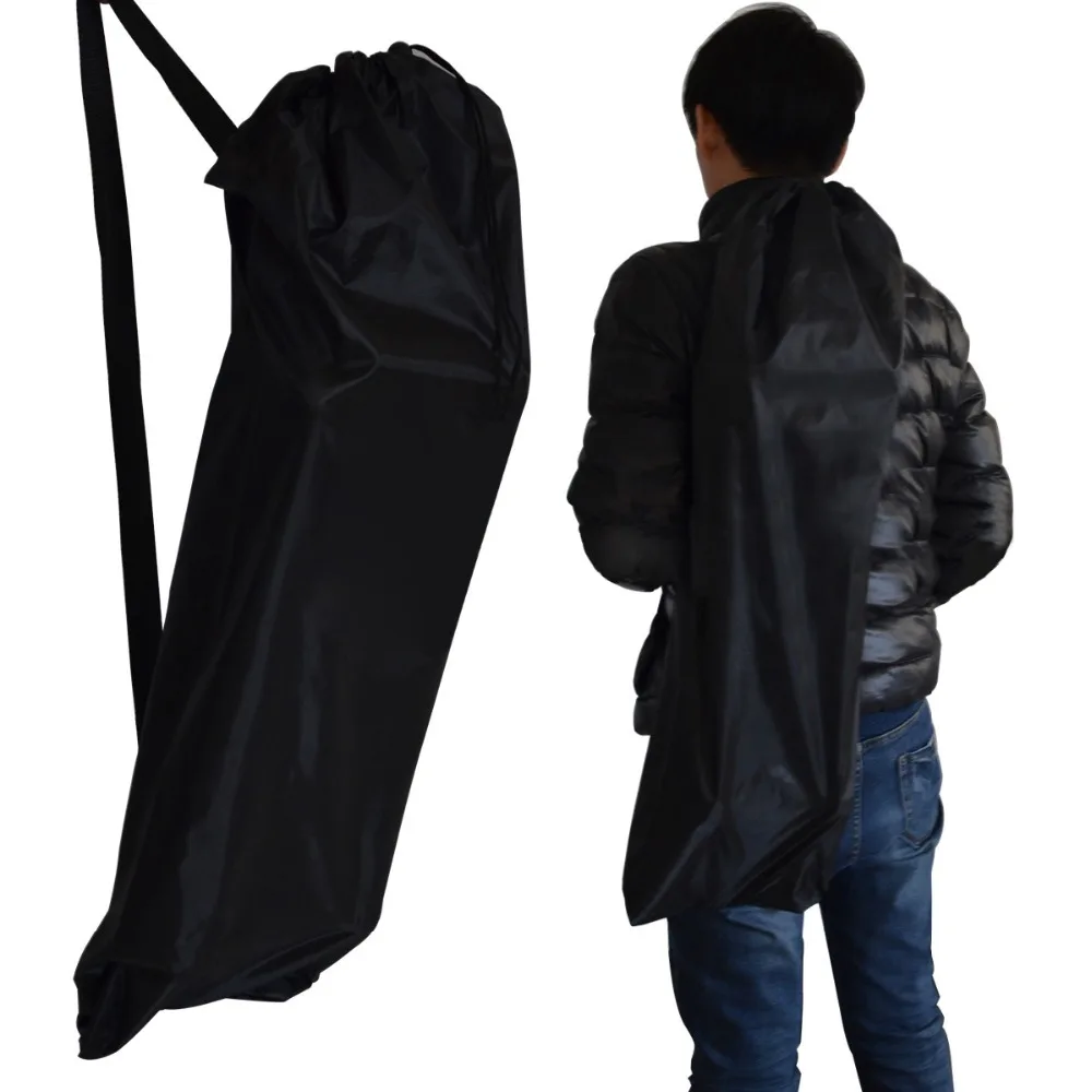 Adjustable Band Longboard Bags Black Long Board and fishboard