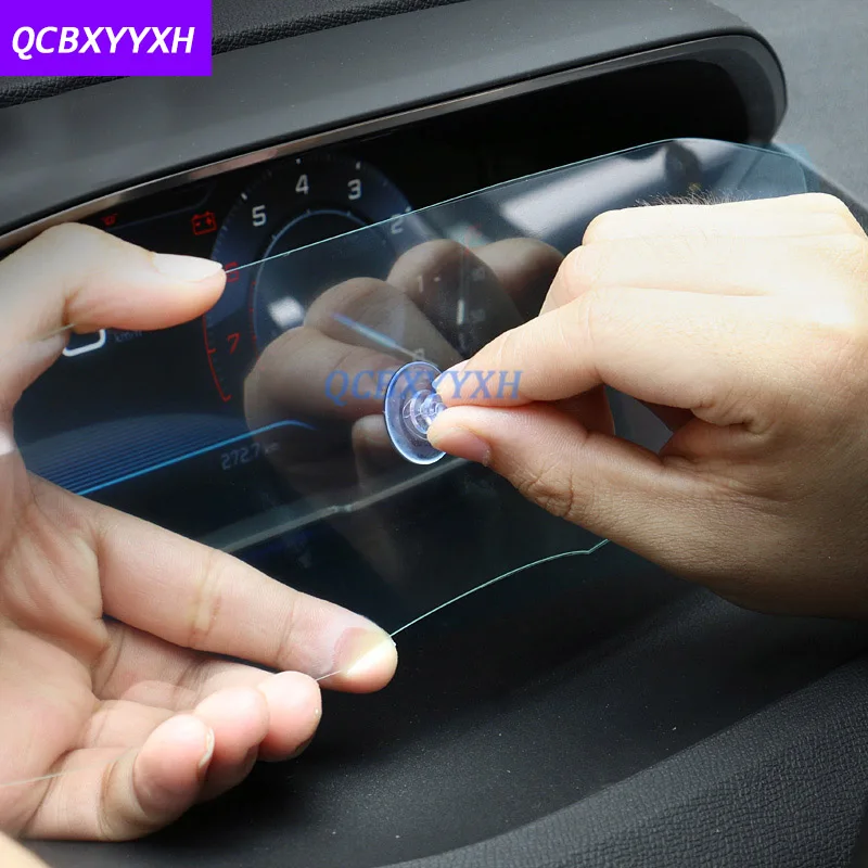 Для peugeot 3008 4008 5008 стайлинга автомобилей приборной панели автомобиля Краски защитный Стекло фильм светопропускающие 9 H царапинам