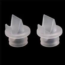 1/2 pces duckbill válvula de bomba de mama peças silicone mamilo alimentação do bebê acessórios da bomba de mama válvulas substituição válvulas