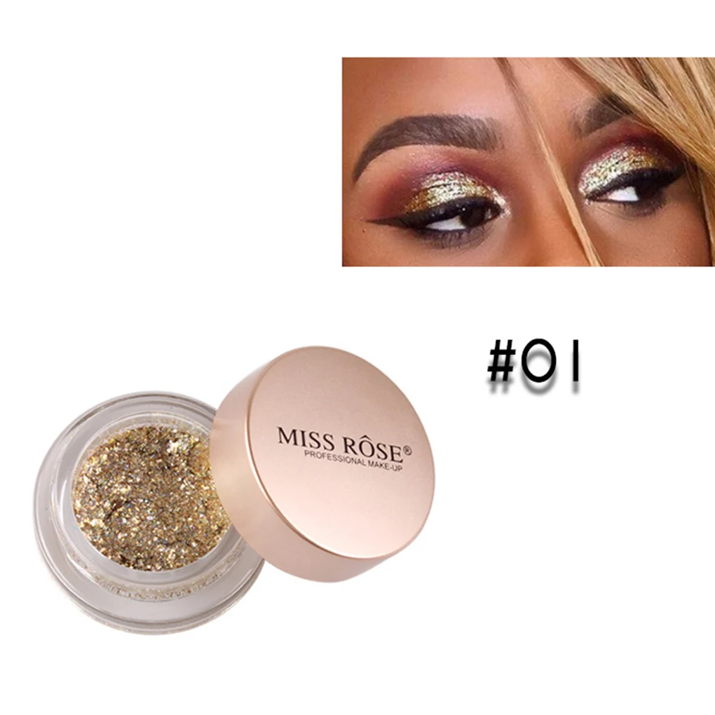 

BIG SALE Single color Unique Glitter Baked Eyeshadow Shimmering Powder Bling Face Highlighter Cosmetic