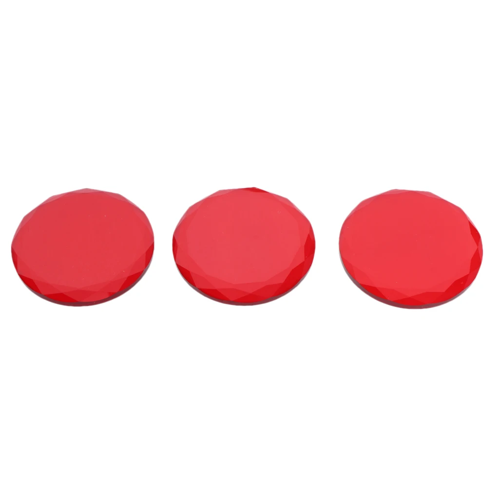 3Pcs Professional Crystal Adhesive Glue Holder Pallet Stones For Fake Eyelashes Extension Makeup Cosmetic Tool
