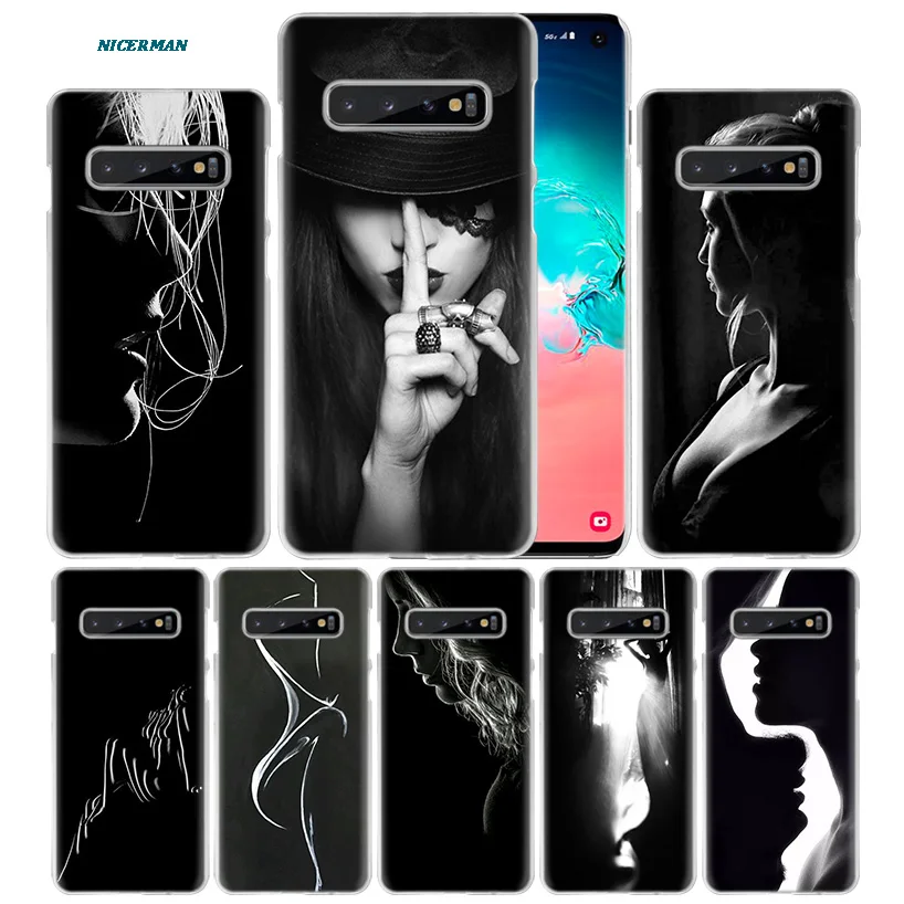 

Sexy Girls Art Paint Case for Samsung Galaxy S10 5G S10e S9 S8 M30 M20 M10 J4 J6 Plus J8 2018 Note 8 9 Clear Hard PC Phone Cover