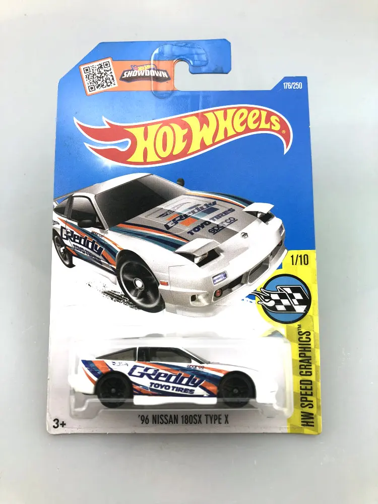 Hot Wheels автомобиль 1: 64 Автомобиль 96 NISSAN 180SX Тип X коллектор издание металл литья под давлением коллекция детские игрушки автомобиль для Рождественский подарок