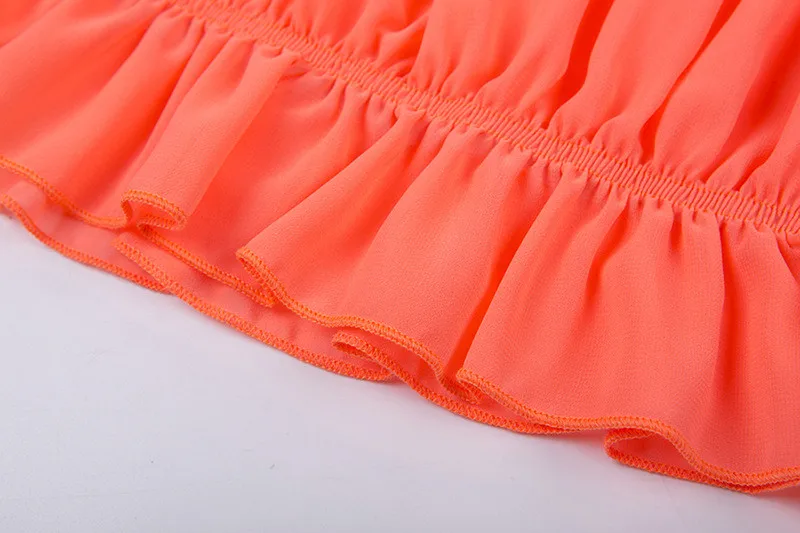 neon off shoulder shirt female13